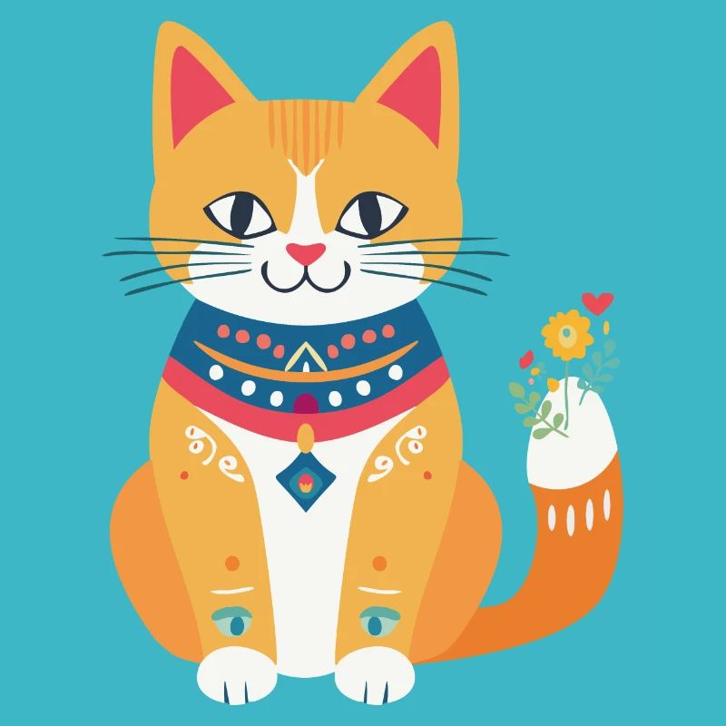 mignon chat folklore