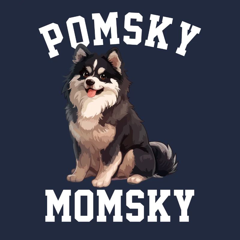 Pomsky Momsky dog