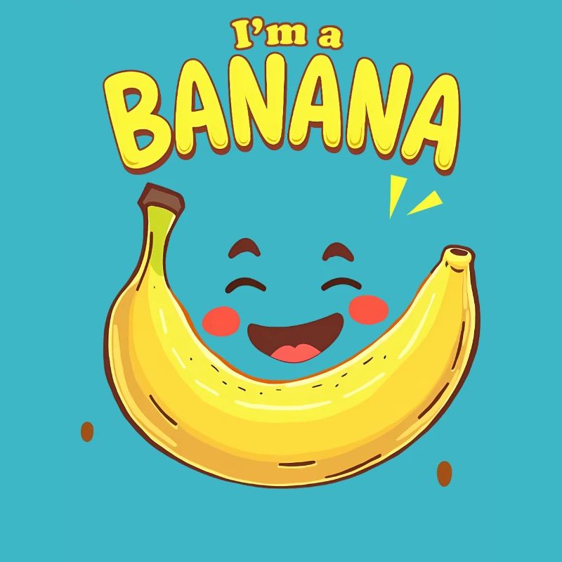 Autocollant Banane Costume de Carnaval