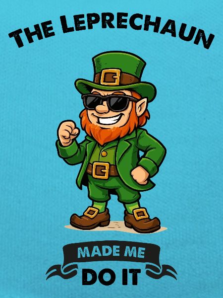 leprechaun sonnenbrille comic