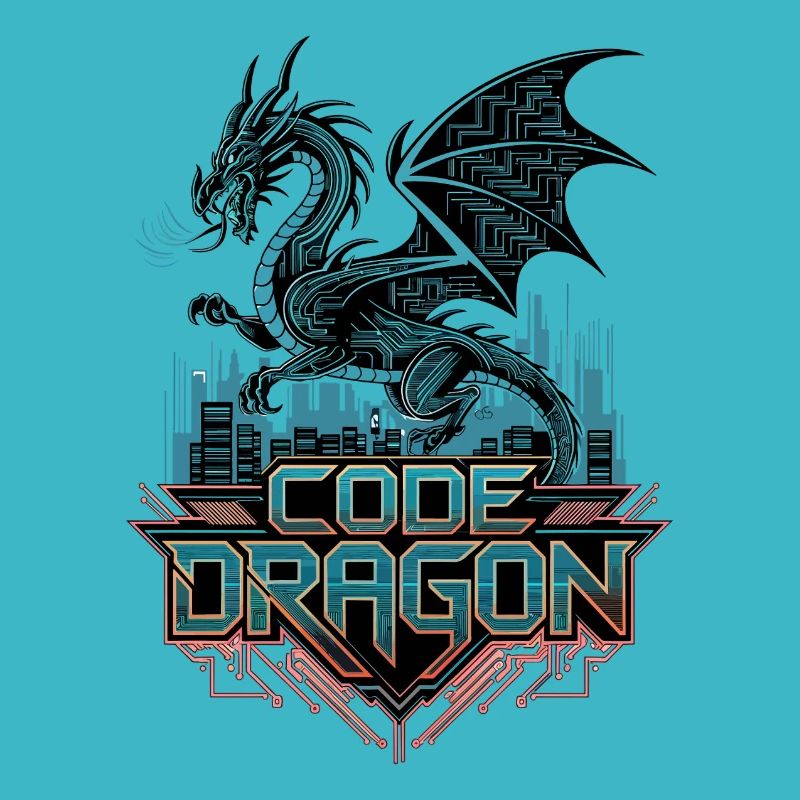 Code Dragon – Cyber bête du monde numérique
