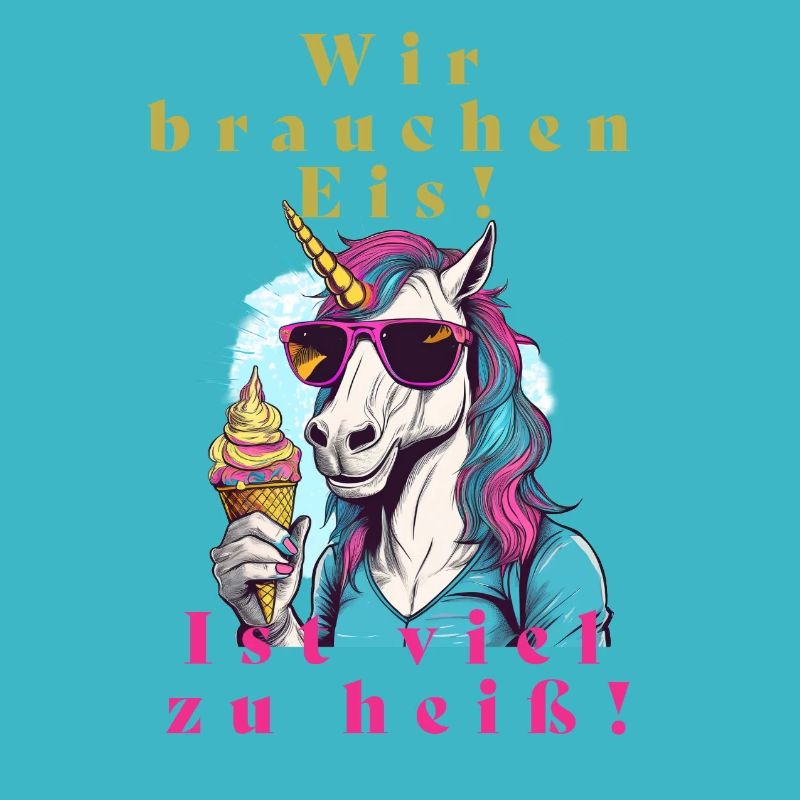 Einhorn Eis vs. Hitze