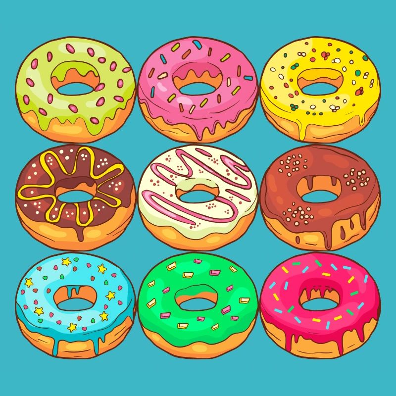 Donuts confiserie cookie tart cake pies
