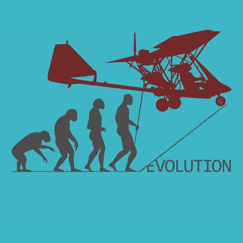 Evolution Ultraleichtflugzeug Drachen fliegen