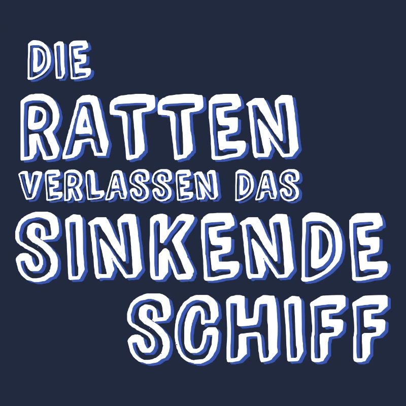 die Ratten verlassen das sinkende Schiff