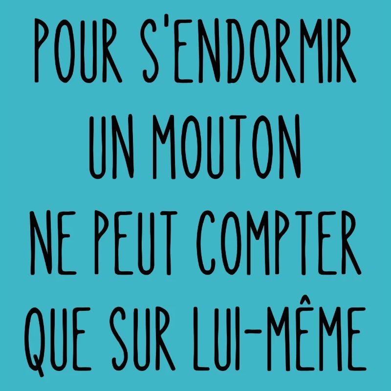 un mouton ne peut compter que sur lui-même