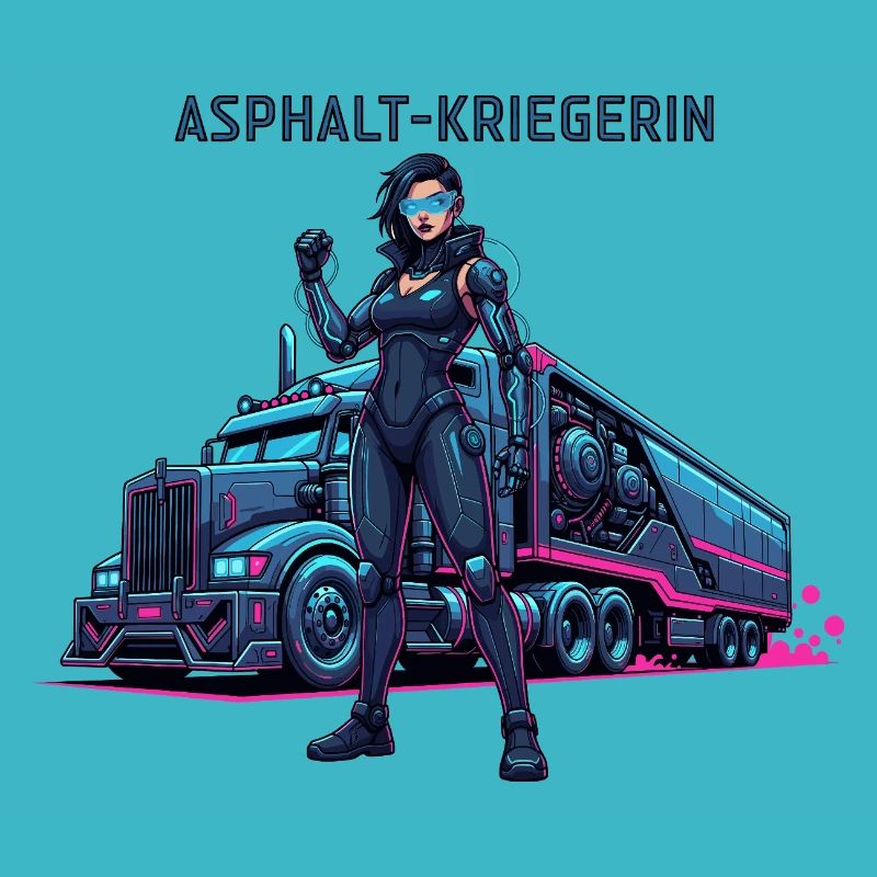 Asphalt-Kriegerin