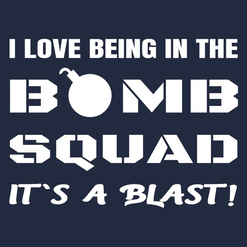 Funny Bomb Squad Joke Explosives Élimination Technici