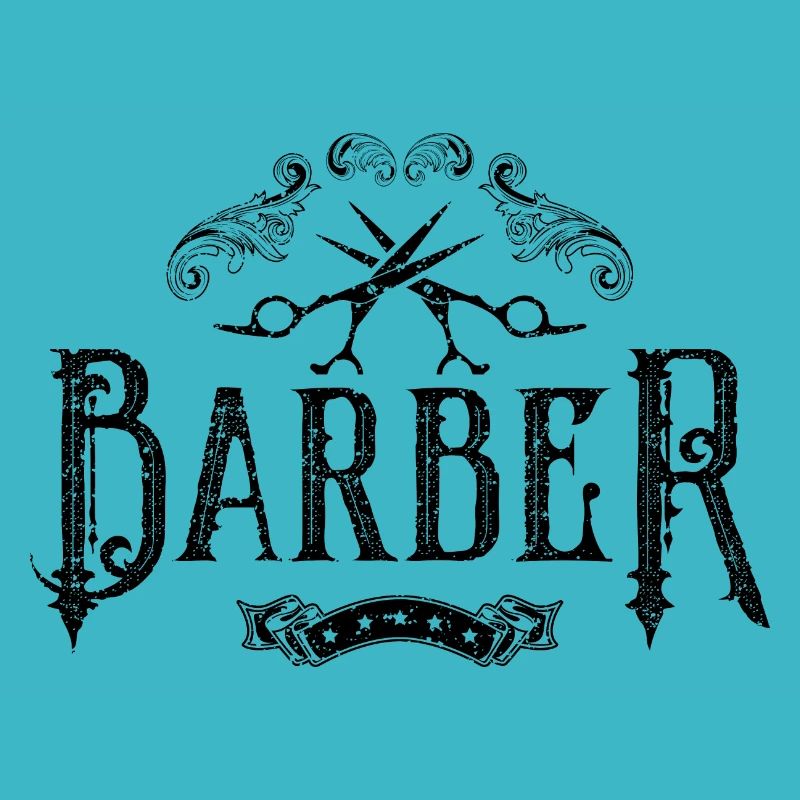 Barber Coiffeur symbole
