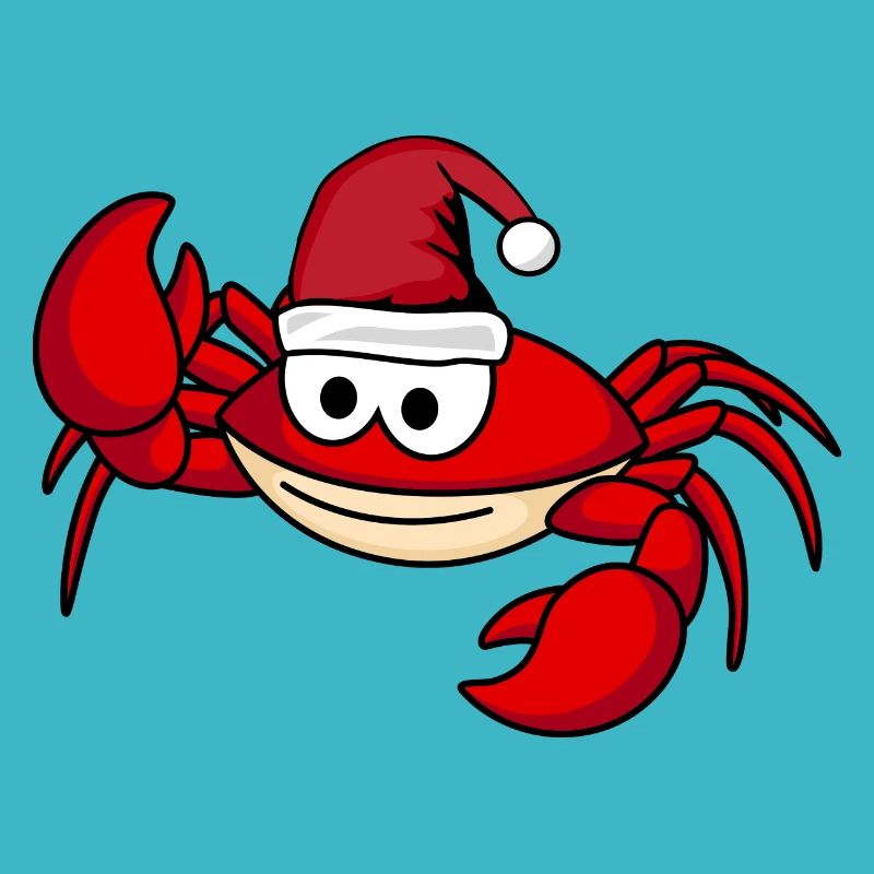 Crab Comic Christmas