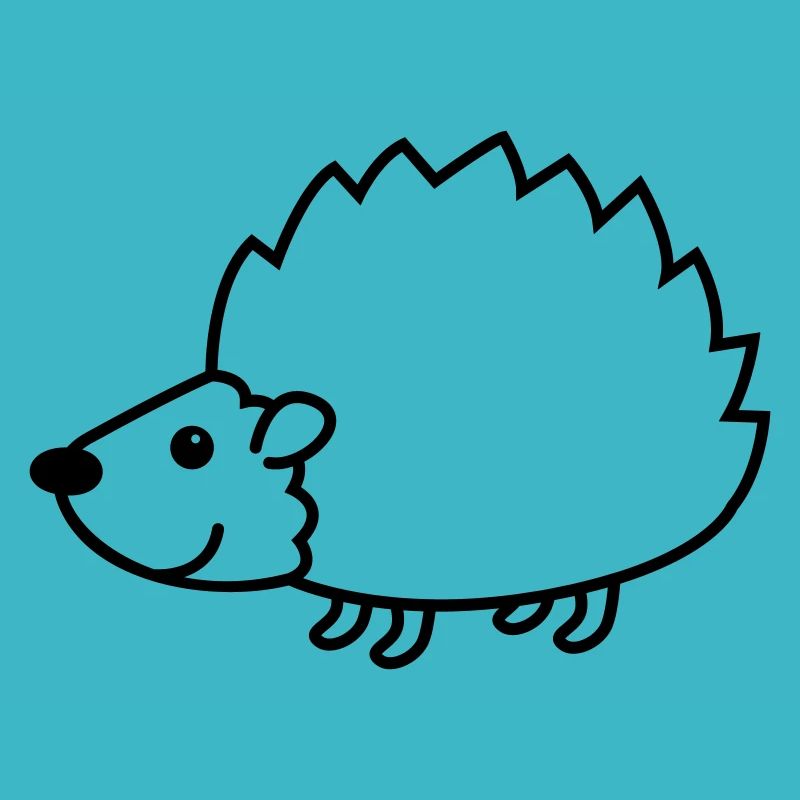 Hedgehog Comic Animal