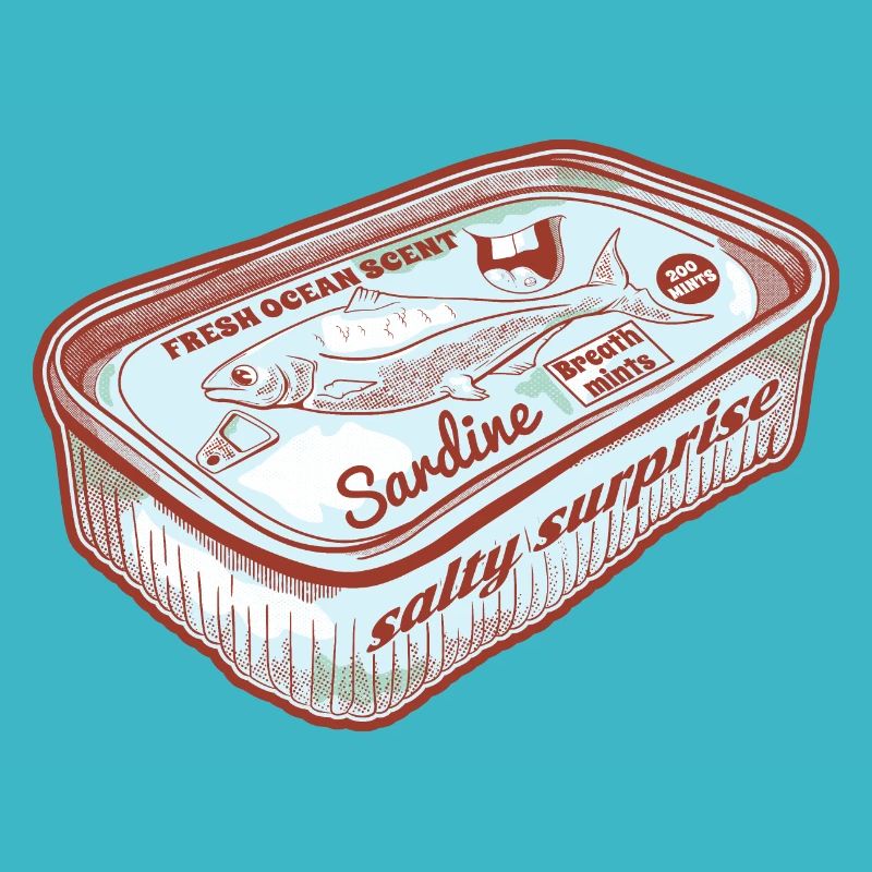 Funny Fish scented breath mints