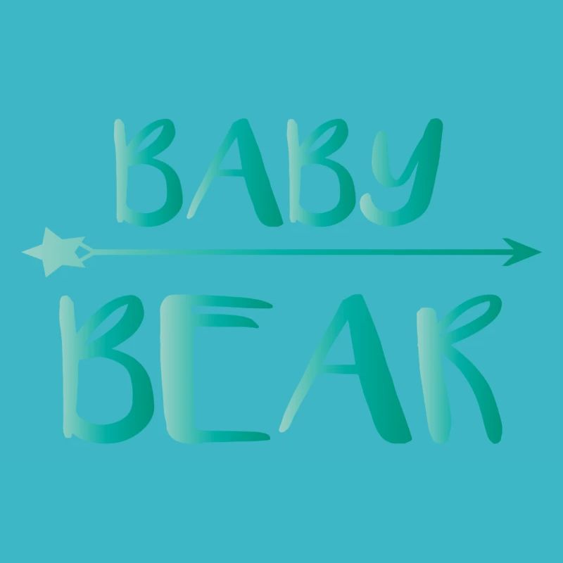 Bébé ours avec flèche