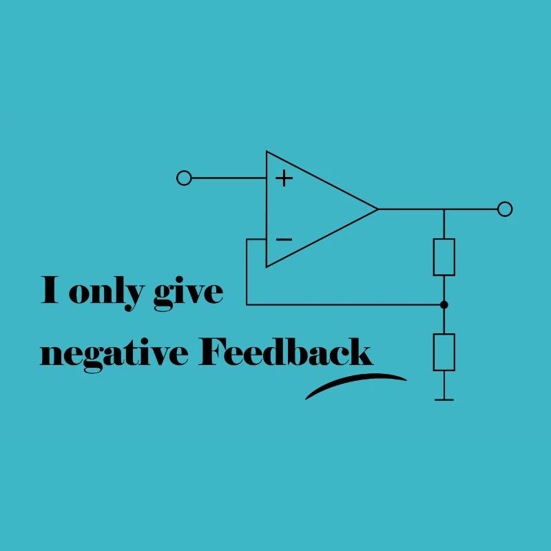 Schaltplan Symbol mit Spruch