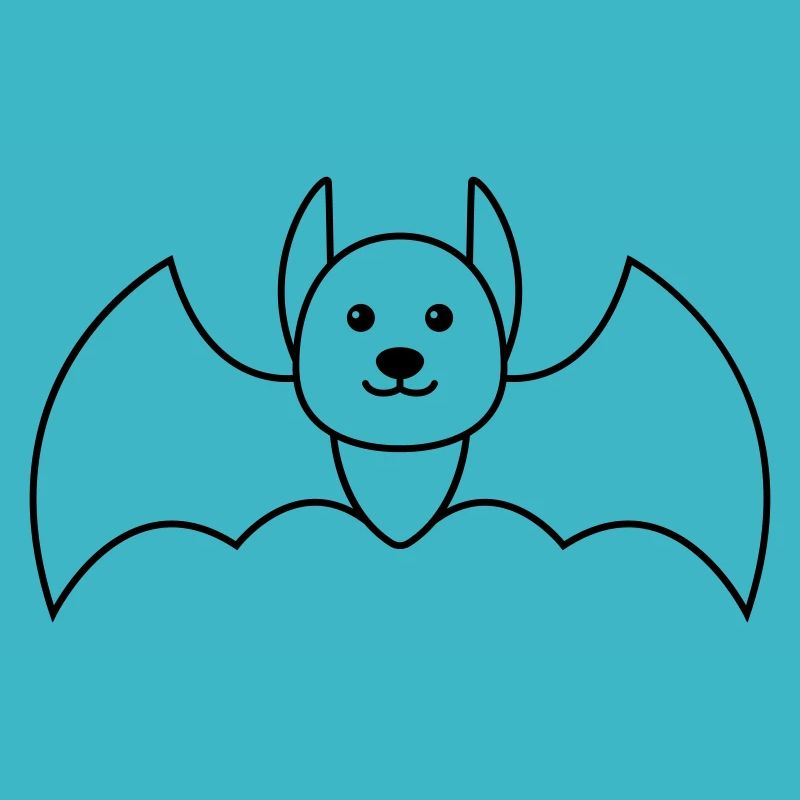 Fledermaus Comic Tier