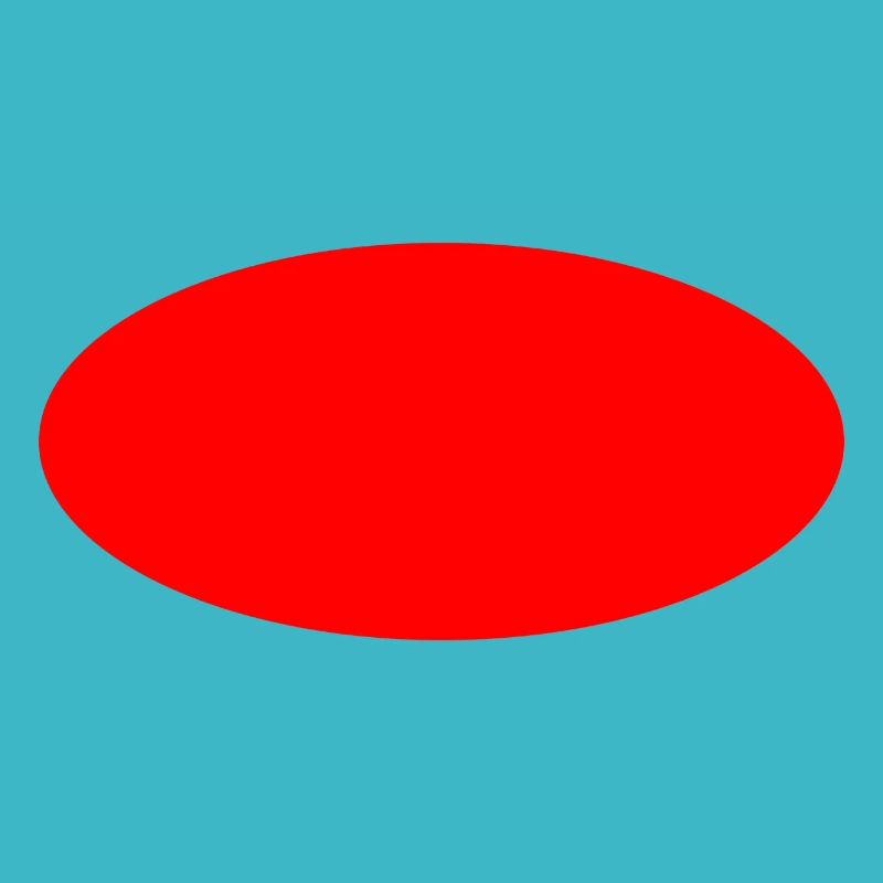 Hintergrund Oval Rot
