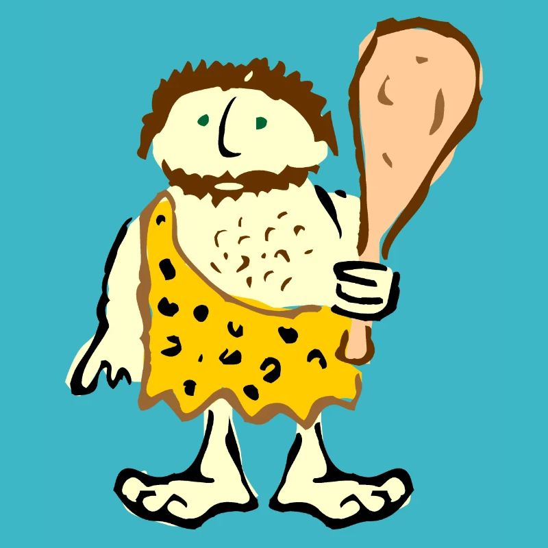 Caveman With Club