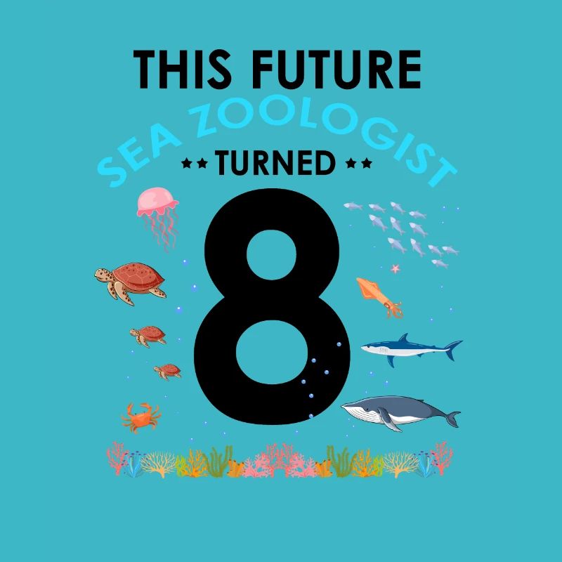 Futur zooologiste anniversaire 8 Huit ans