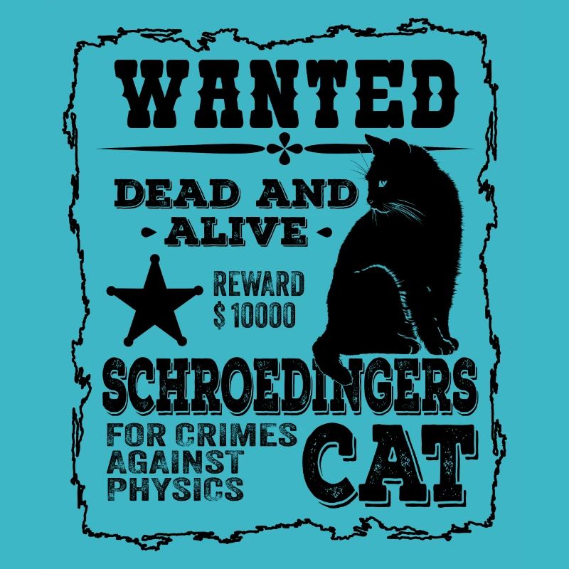 Schroedingers Katze Dead And Alive Physik Witz