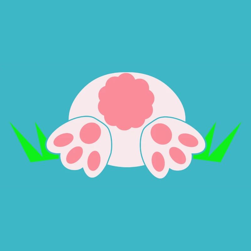Bunny Tail Hase Ostern Kaninchen Ostergeschenk