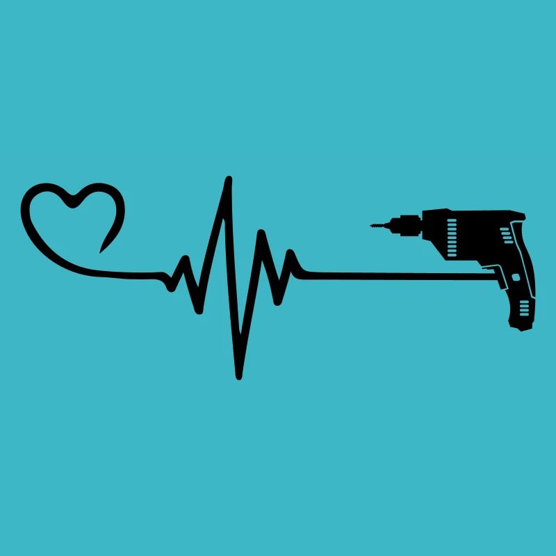 Drill Pulse Heart Love
