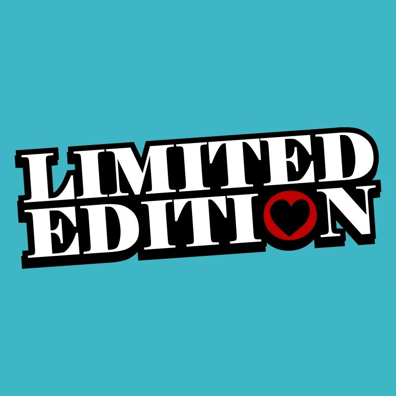 Limited Edition Herz Spruch