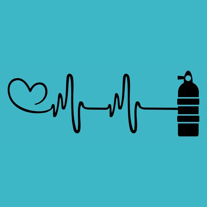 Oxygen Diving Pulse Heart