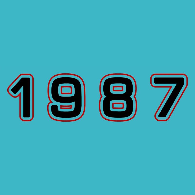 1987 Year Number
