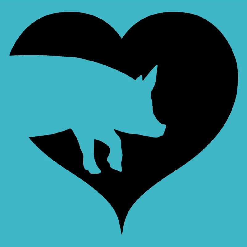 Coeur pour les cochons