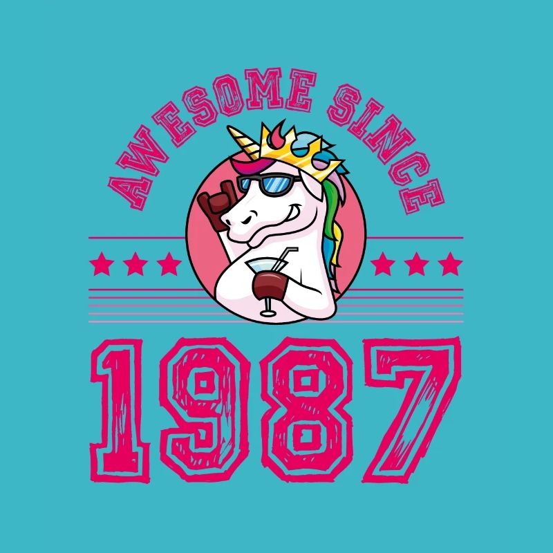 1987 Awesome Einhorn