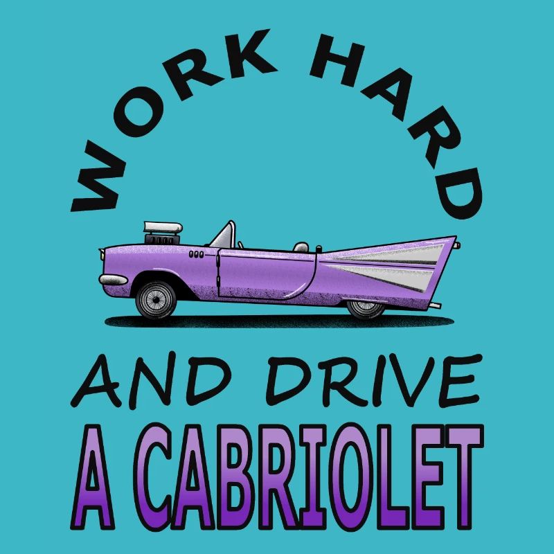 Cabriolet drive Cabriolet driver saying gift