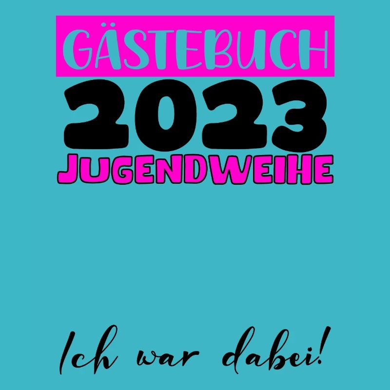 Jugendweihe 2023 Gästebuch Mädchen Jungen Fun Deko