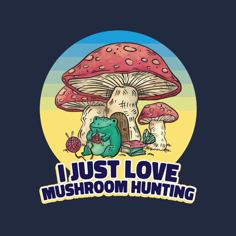 Cueilleurs de champignons et amis champignons
