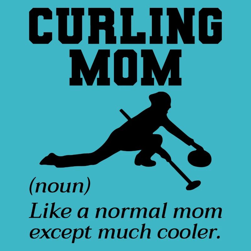 Curling Mama Winter Eissport Curler Muttertag