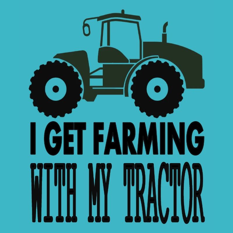 Tractor Driving Tractor Driver Farmer Gift Idea