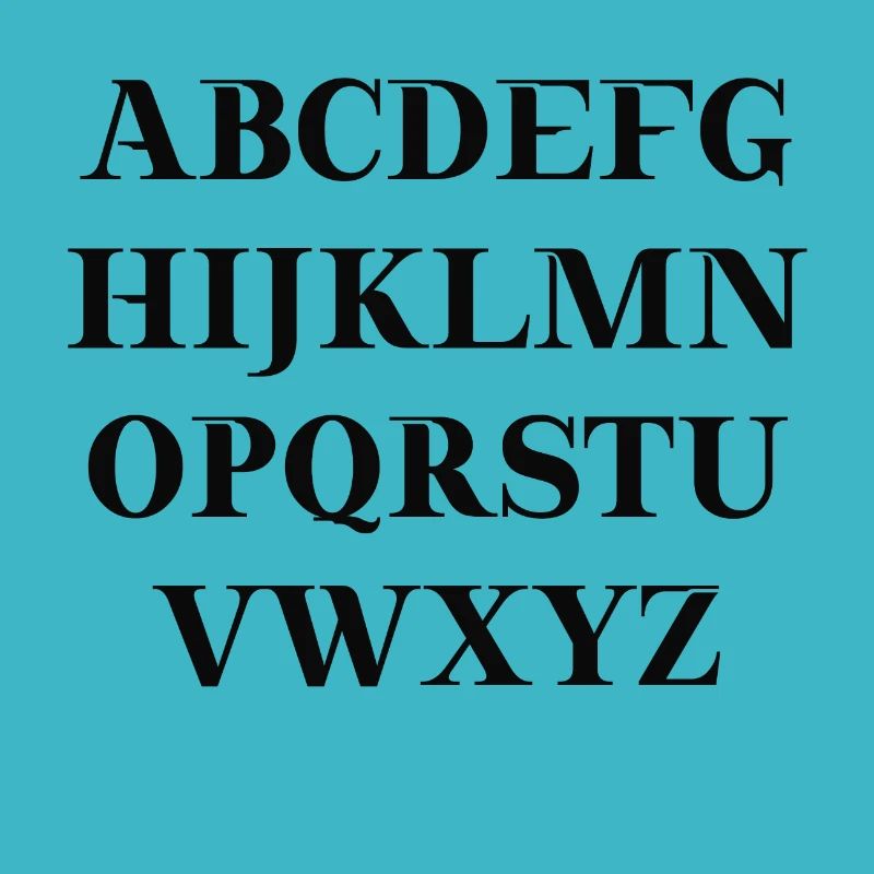 ABC Alphabet Geschenkidee Schule Kindergarten