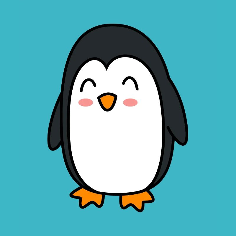 Penguin Comic Animal