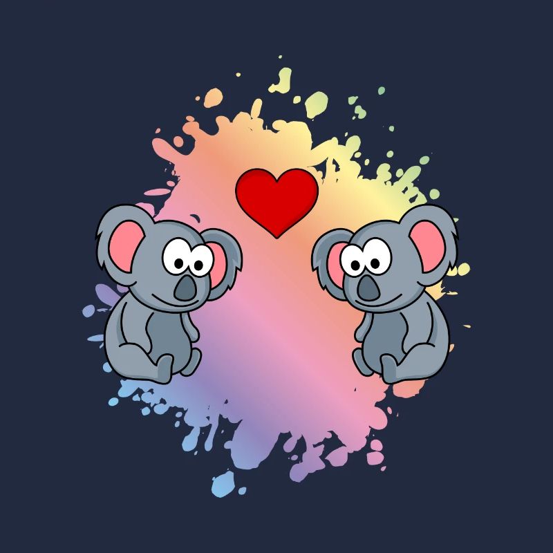 Koala Comic Couple Love