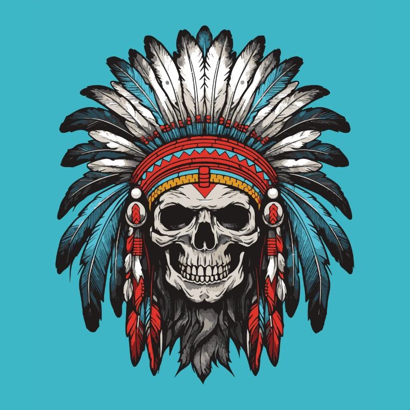 Crâne de chef indien Apache