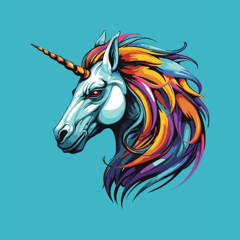 Portrait de licorne