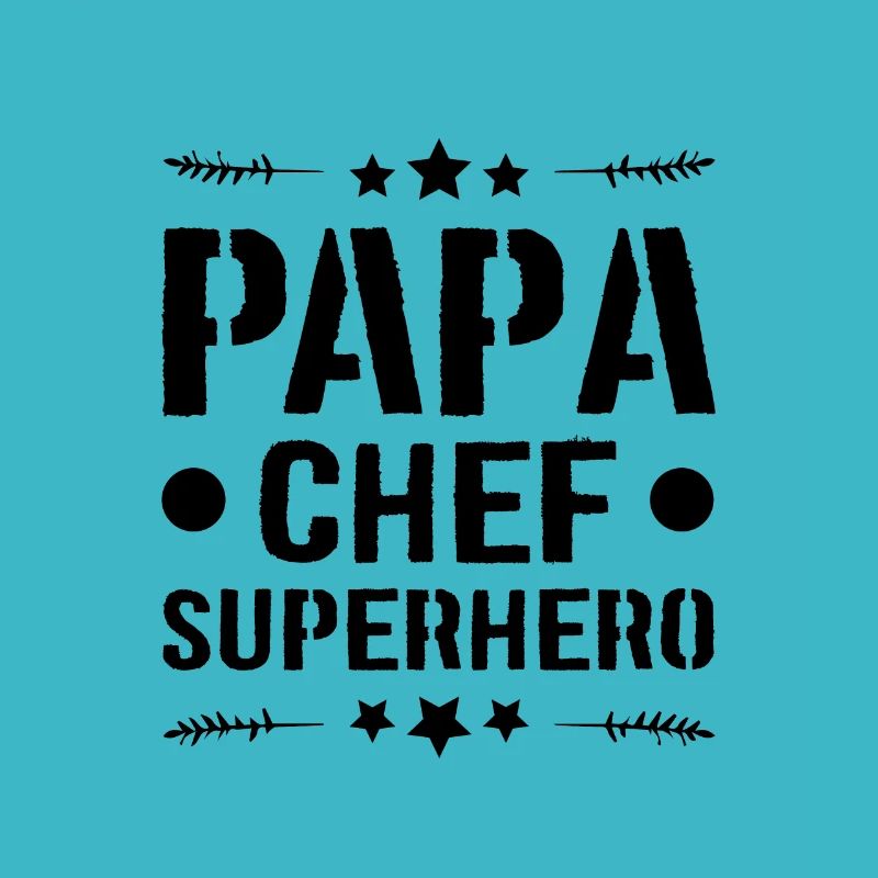 Papa Chef Superheld Dad