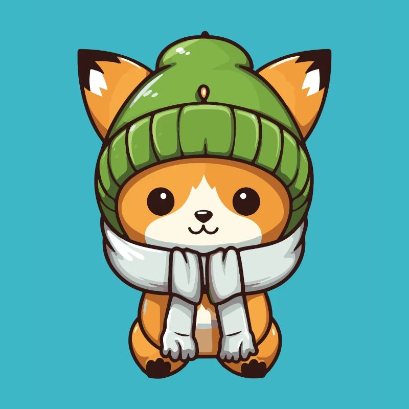 Fuchs Winter Comic