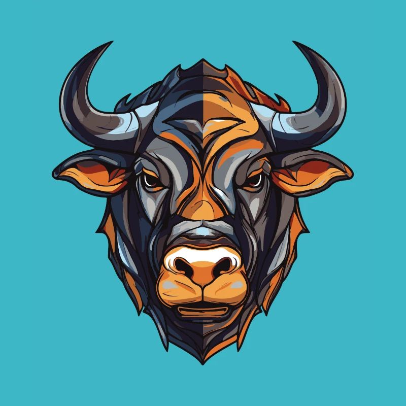 Tête de taureau Taureau