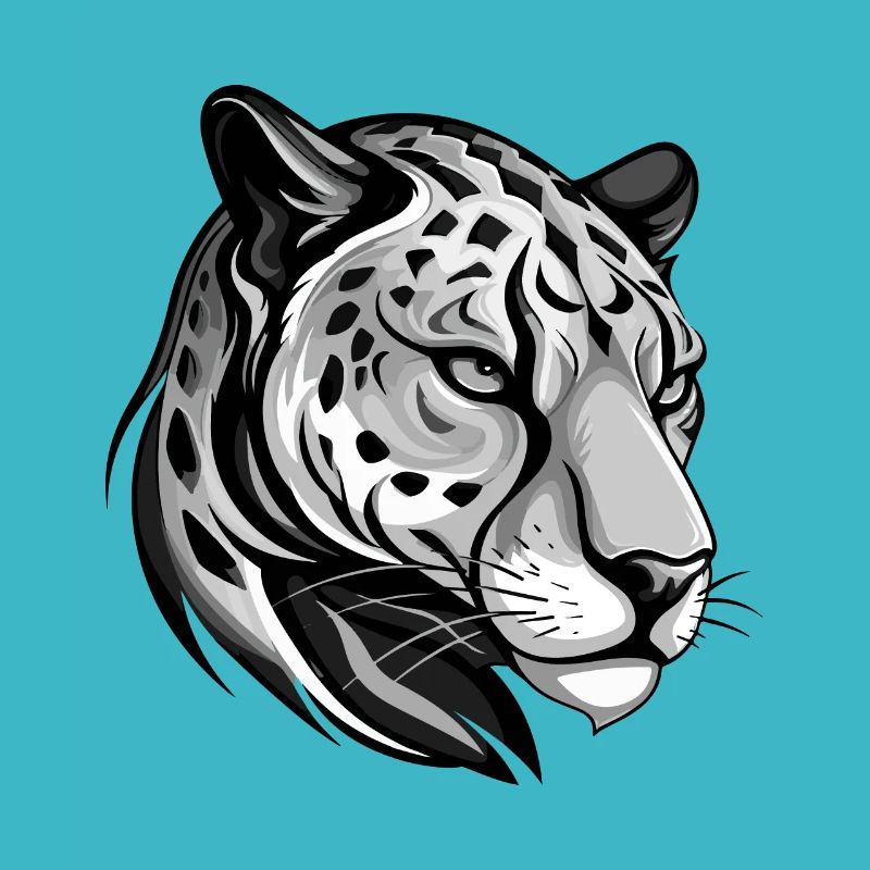 Cheetah Animal Head