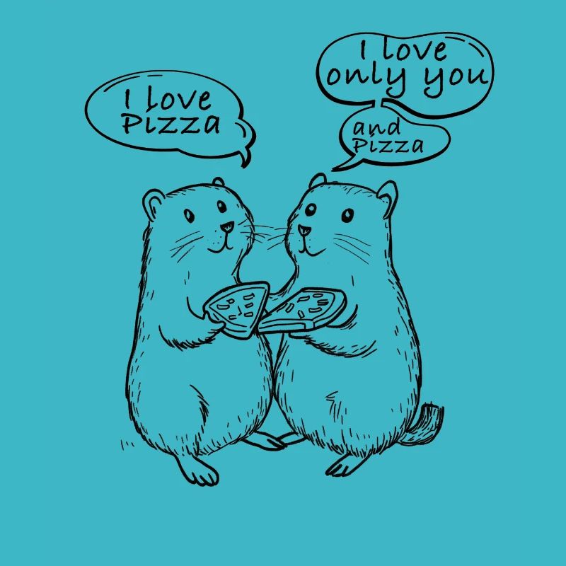 J’adore les marmottes de pizza