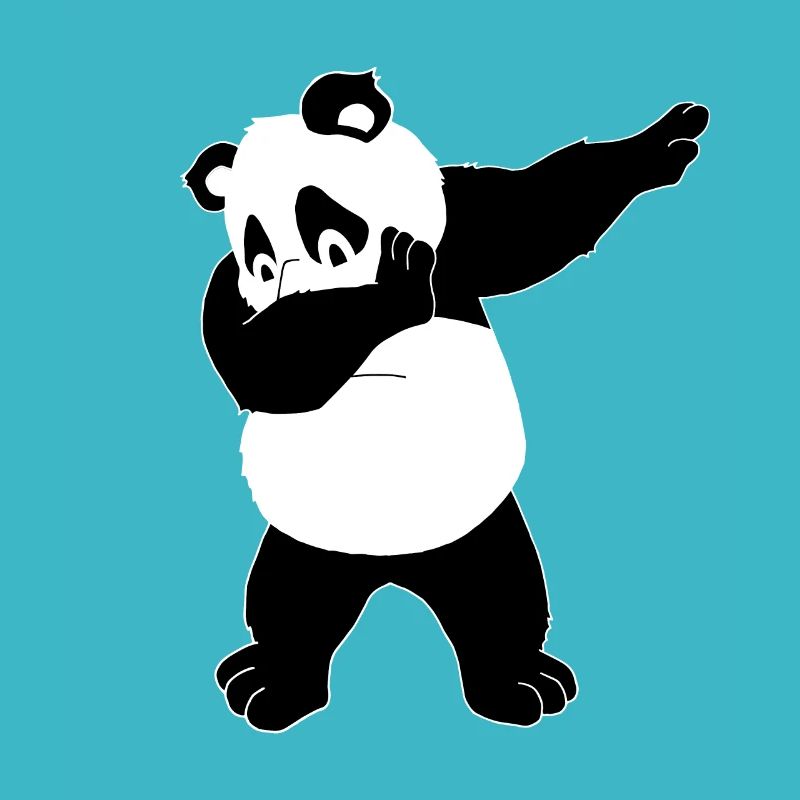 Dabbing Panda Bear