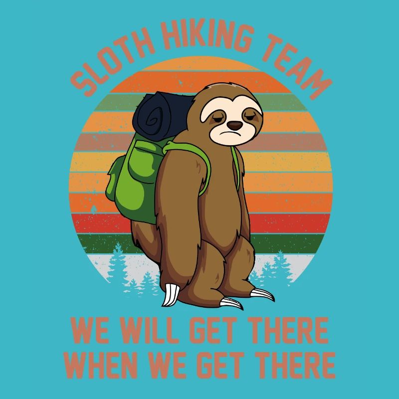 Sloth Funny saying Sleep