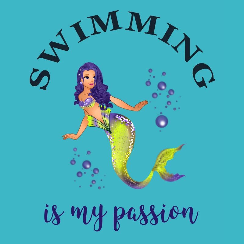 Sirène La natation est mon poison de passion