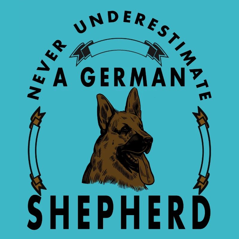Deutscher Schäferhund Hunde Sprüche Geschenkidee