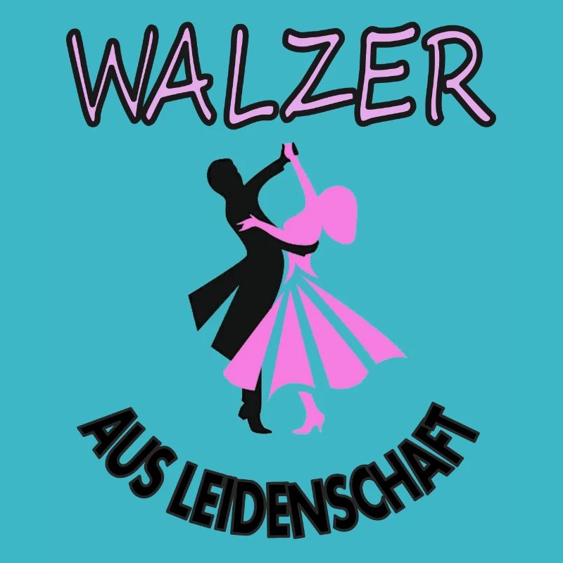 Passionate Waltz Dancer Dancing Couple Gift
